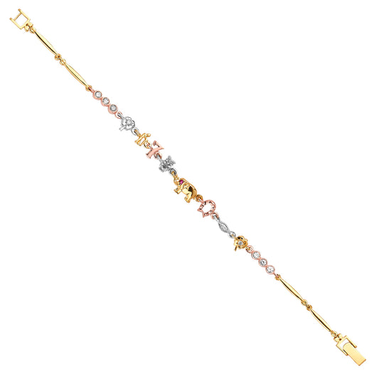 Bracelet - 14K GOLD - AB622