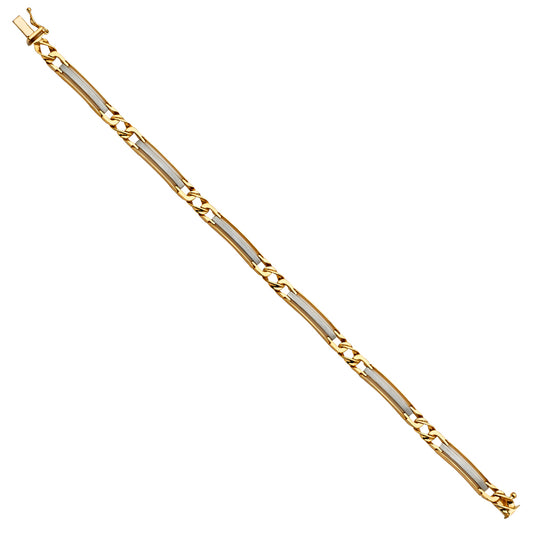 Fancy Men’s Bracelets - 14K GOLD - AB629
