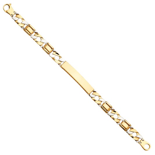 Fancy Men’s Bracelets - 14K GOLD - AB631