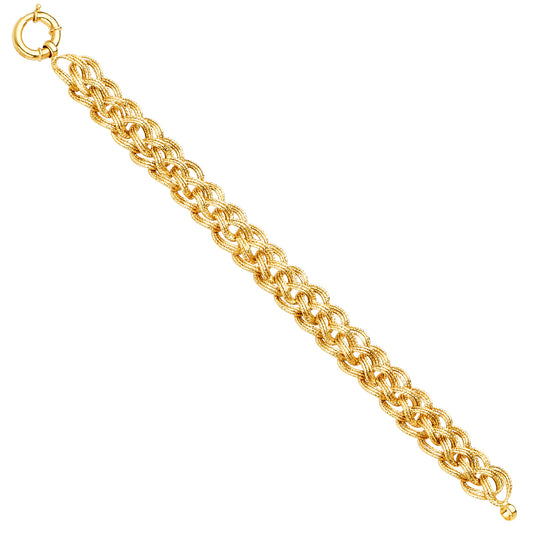 Fancy Bracelets - 14K GOLD - AB644