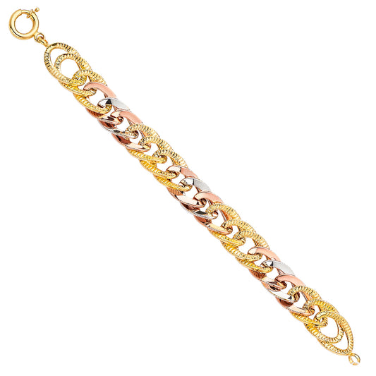 Fancy Bracelets - 14K GOLD - AB646