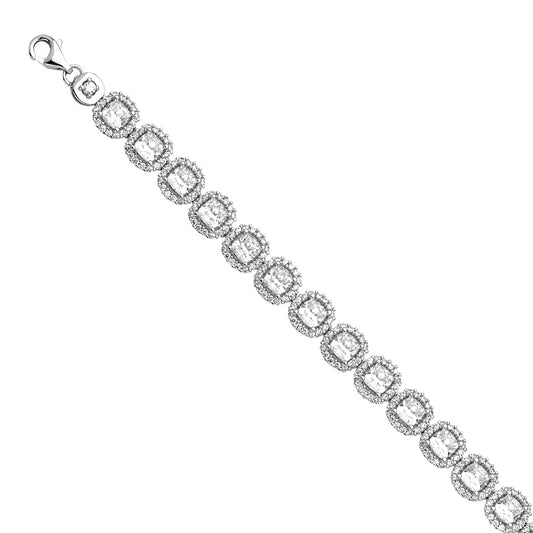 CZ Tennis Bracelets - 14K GOLD - AB658