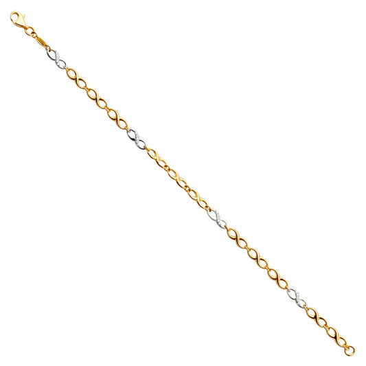 Fancy Bracelets - 14K GOLD - AB668