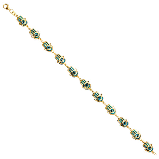 Fancy Bracelets - 14K GOLD - AB687