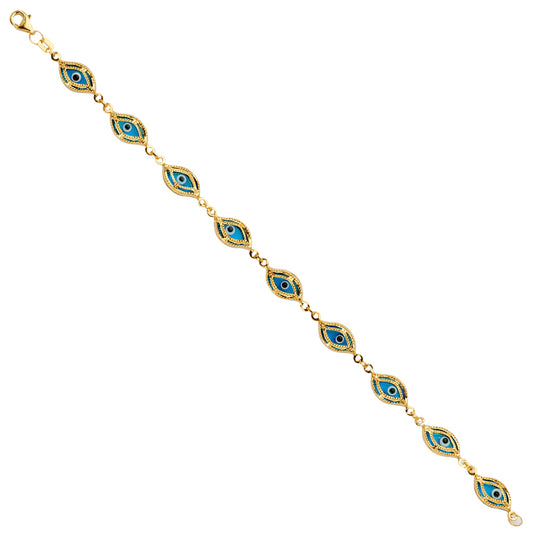 Fancy Bracelets - 14K GOLD - AB689