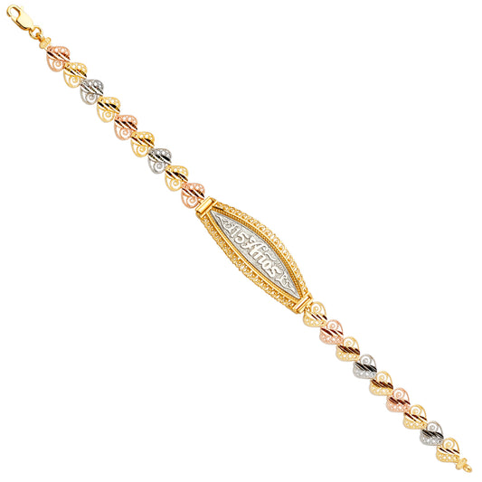 15 Años & Charm Bracelets - 14K GOLD - AB711