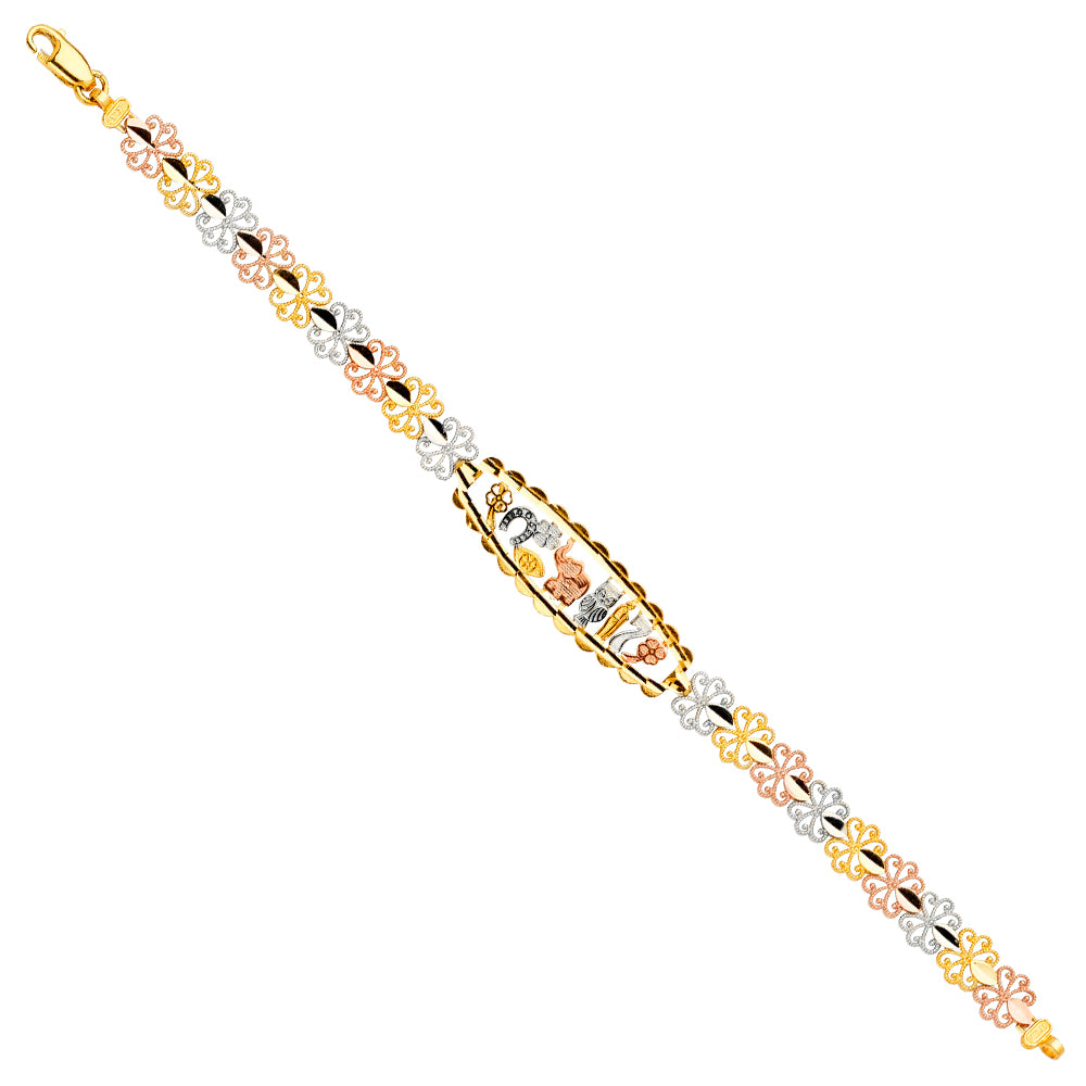 Assorted Bracelets - 14K GOLD - AB721