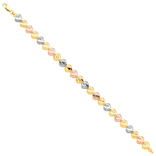 Assorted Bracelets - 14K GOLD - AB725