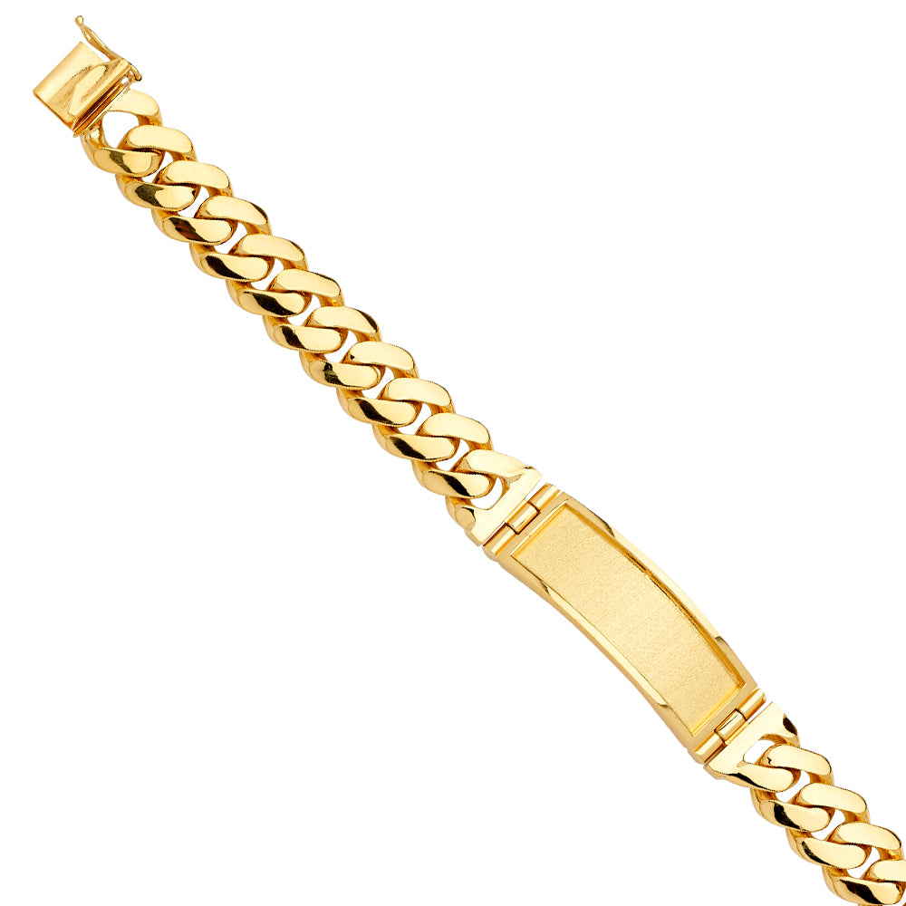 Men’s ID Bracelets - 14K GOLD - AB732