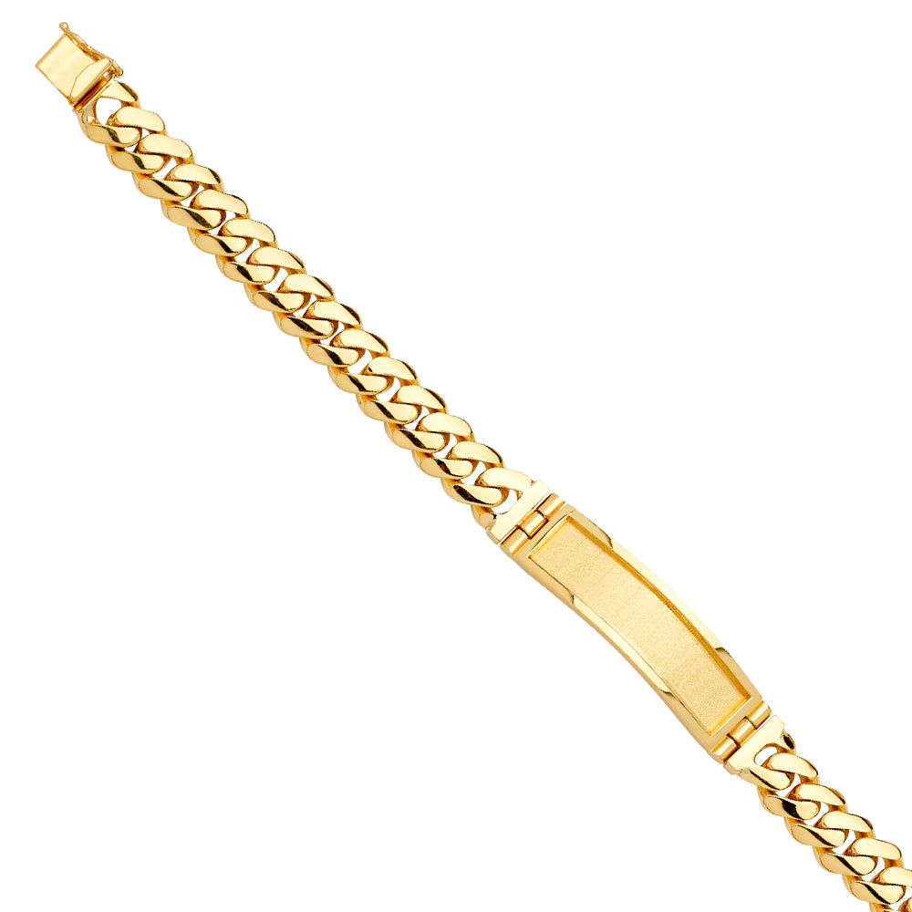 Men’s ID Bracelets - 14K GOLD - AB734