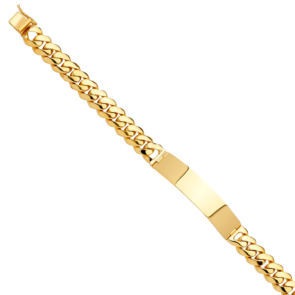Men’s ID Bracelets - 14K GOLD - AB735