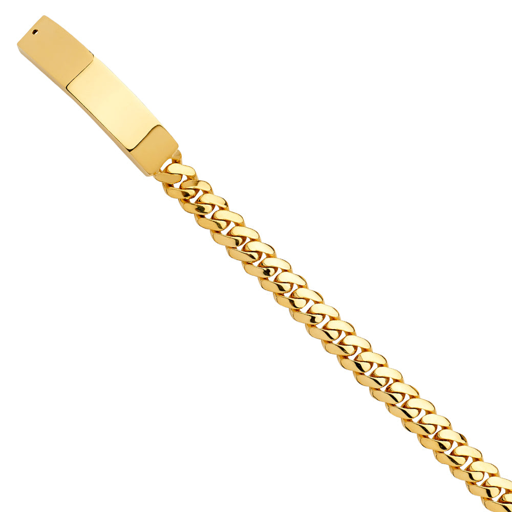 Men’s ID Bracelets - 14K GOLD - AB737