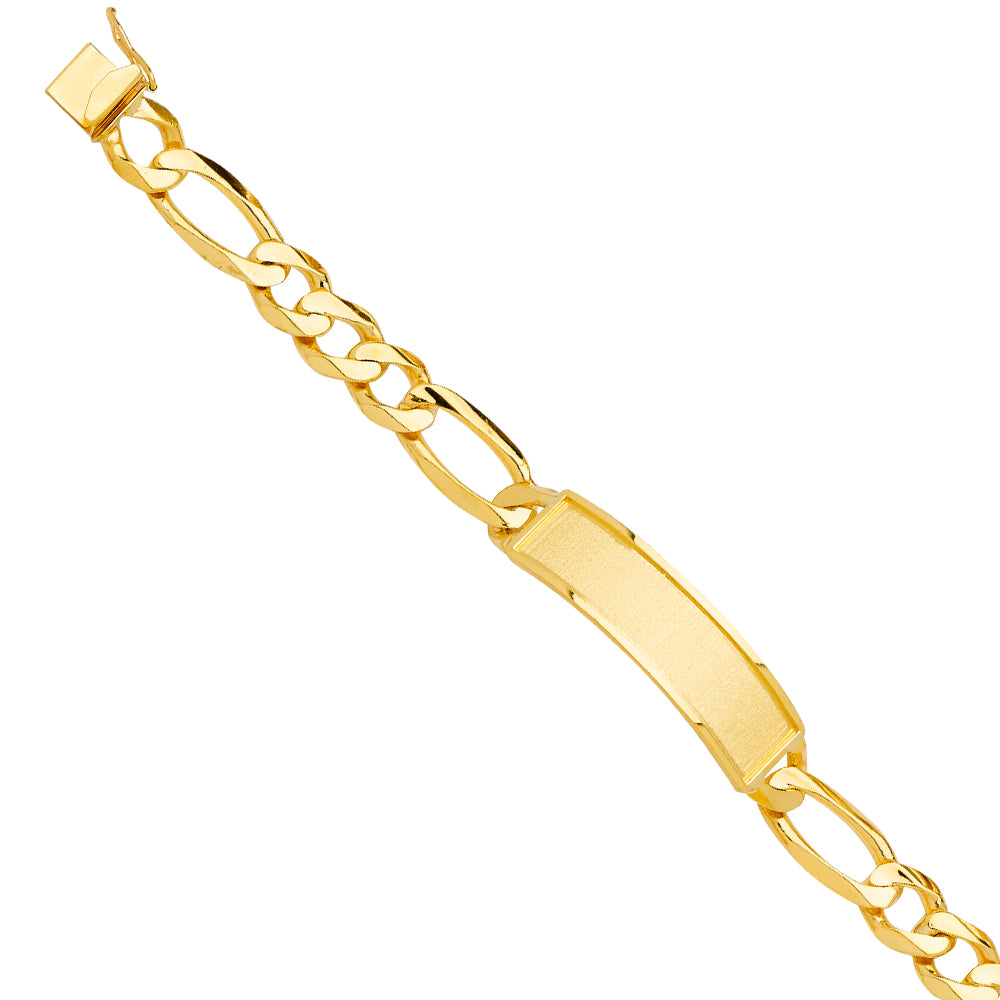 Men’s ID Bracelets - 14K GOLD - AB740