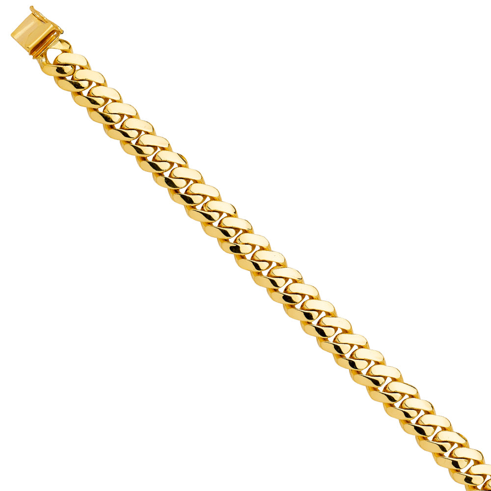 Men’s ID Bracelets - 14K GOLD - AB747