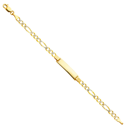 Baby ID Bracelets - 14K GOLD - AB104