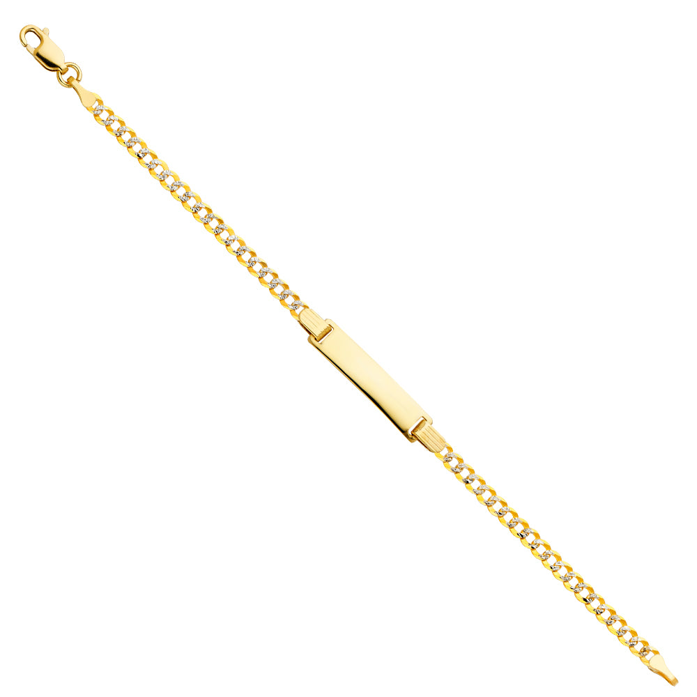 Baby ID Bracelets - 14K GOLD - AB109