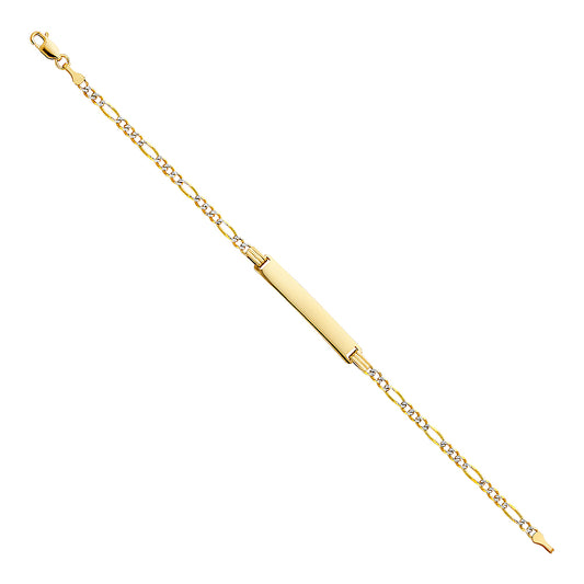 Chain ID Bracelets - 14K GOLD - AB139