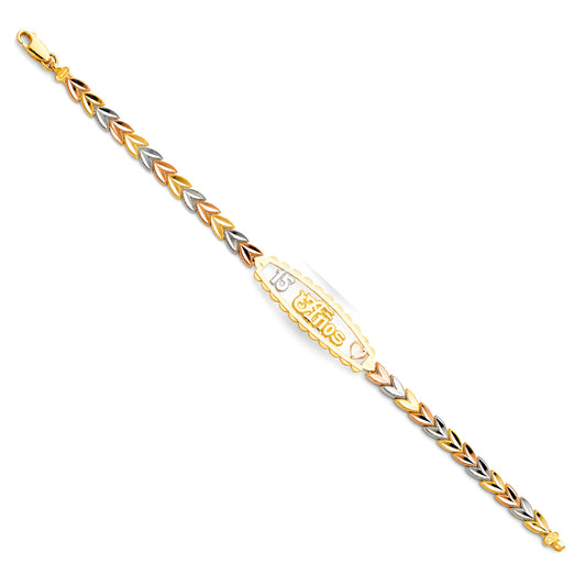 15 Años Bracelets - 14K GOLD - AB152