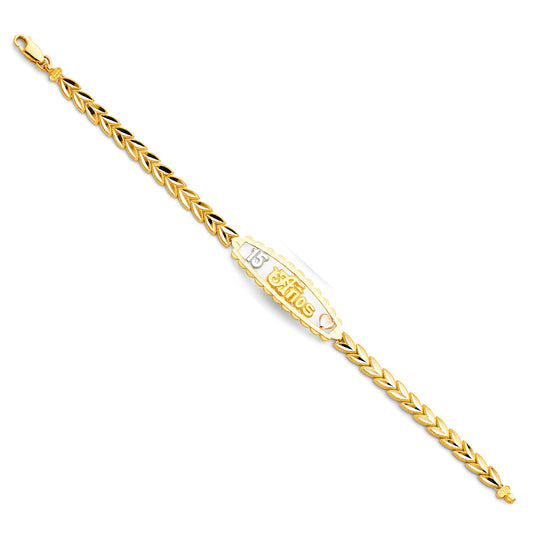 15 Años Bracelets - 14K GOLD - AB153