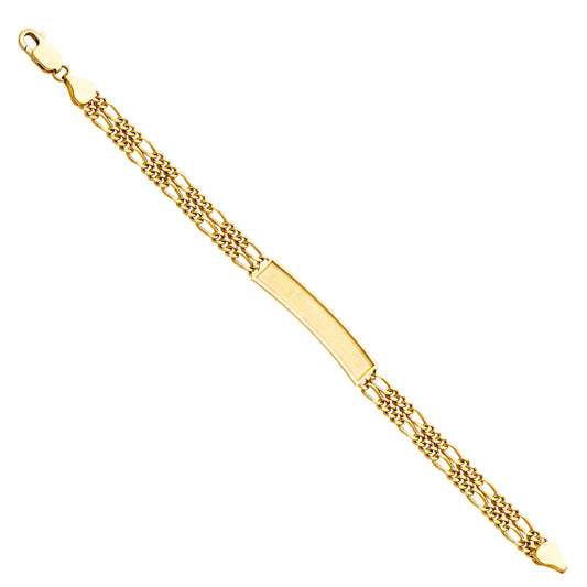 Junior & Baby ID Bracelets - 14K GOLD - AB240