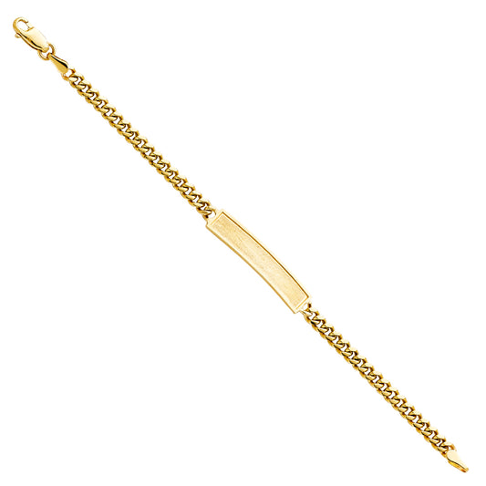Junior & Baby ID Bracelets - 14K GOLD - AB247