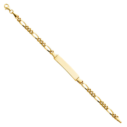 Junior & Baby ID Bracelets - 14K GOLD - AB253