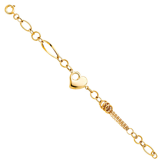 Fancy Bracelets - 14K GOLD - AB262