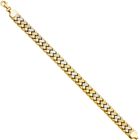 Stampato & Charm Bracelets - 14K GOLD - AB263
