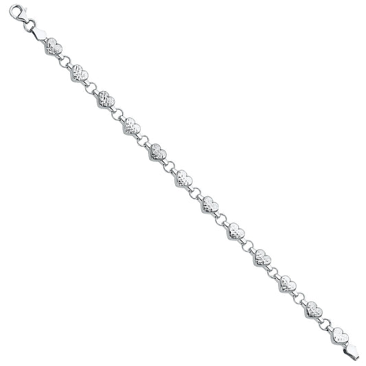 Stampato & Charm Bracelets - 14K GOLD - AB268