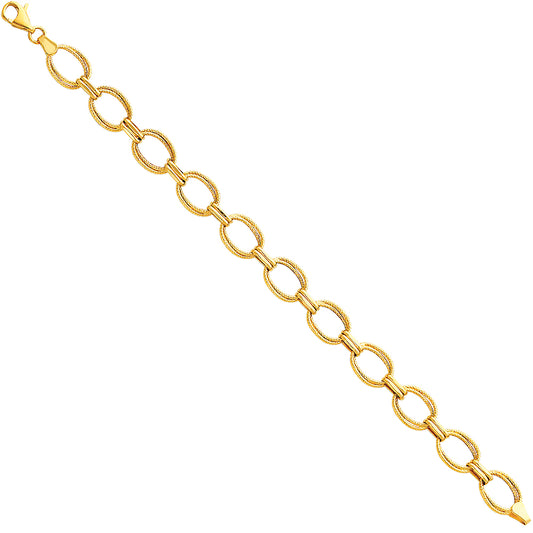 Fancy Bracelets - 14K GOLD - AB28