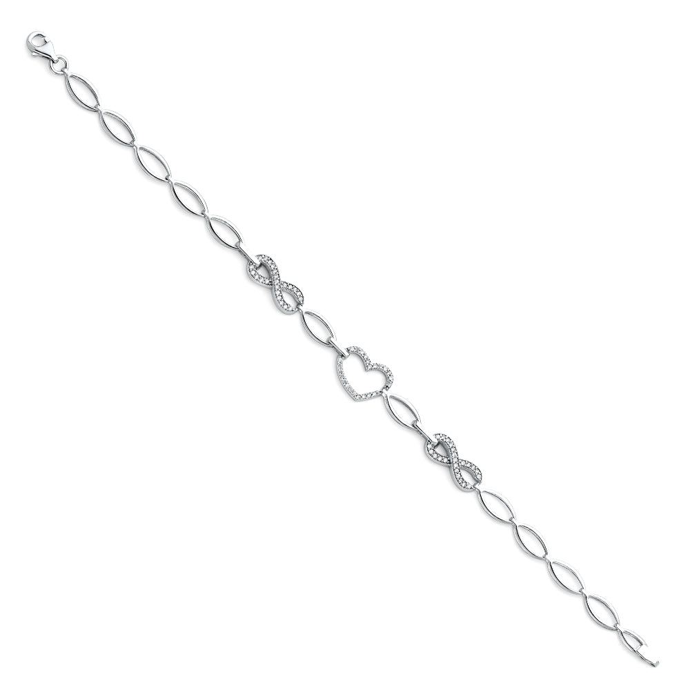 Fancy Bracelets - 14K GOLD - AB300