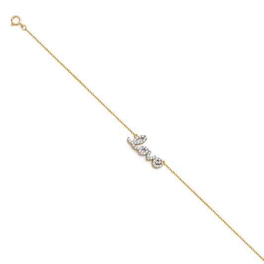 Light Fancy Bracelets - 14K GOLD - AB310