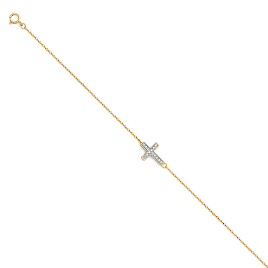 Light Fancy Bracelets - 14K GOLD - AB315