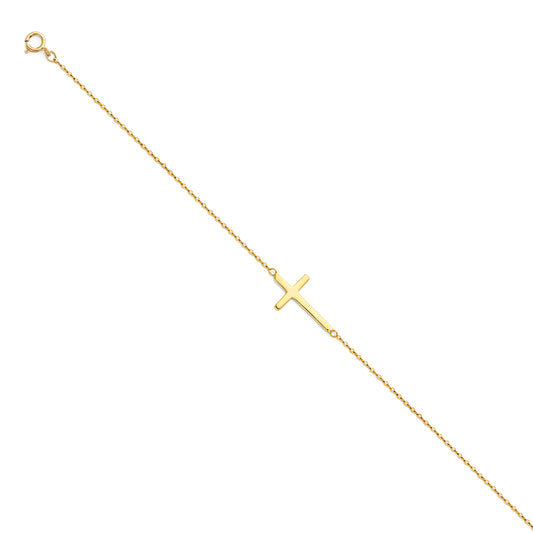 Light Fancy Bracelets - 14K GOLD - AB316