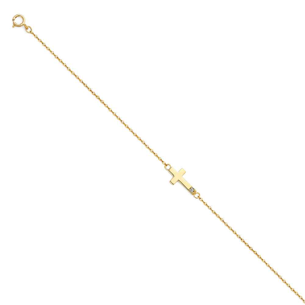 Light Fancy Bracelets - 14K GOLD - AB317