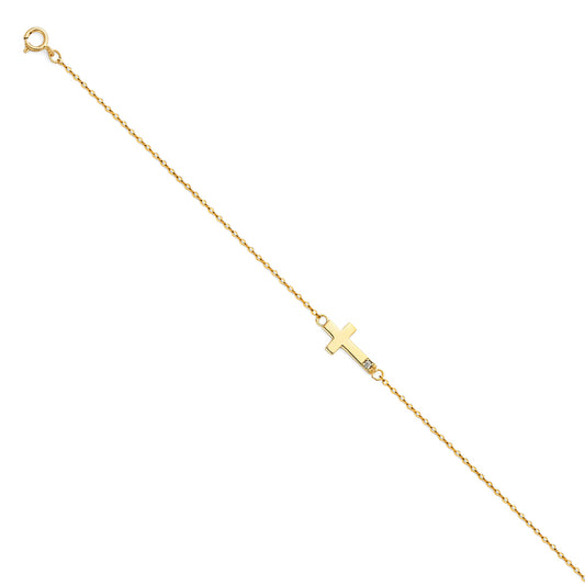 Light Fancy Bracelets - 14K GOLD - AB317