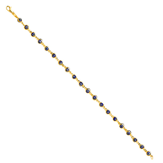Evel Eye Bracelets - 14K GOLD - AB345