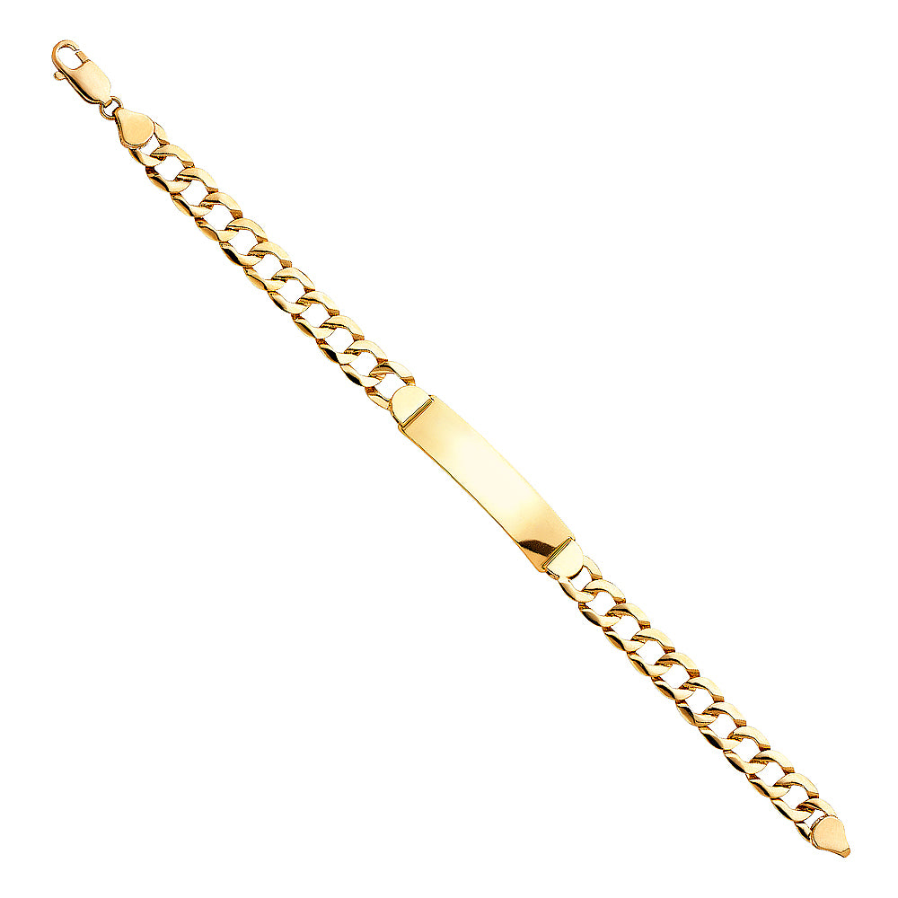 Men’s ID Bracelets - 14K GOLD - AB361