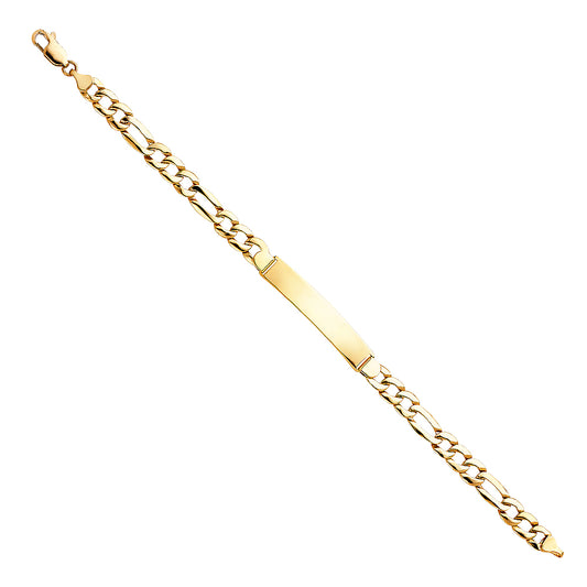 Men’s ID Bracelets - 14K GOLD - AB362
