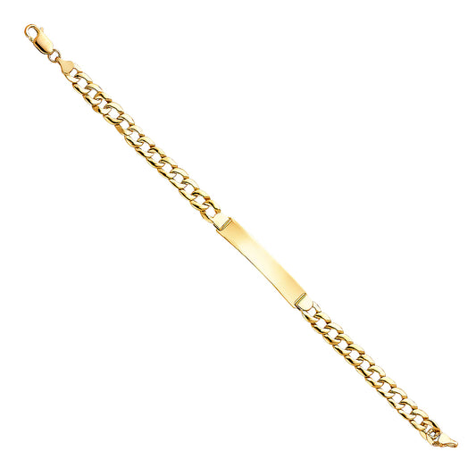 Men’s ID Bracelets - 14K GOLD - AB363