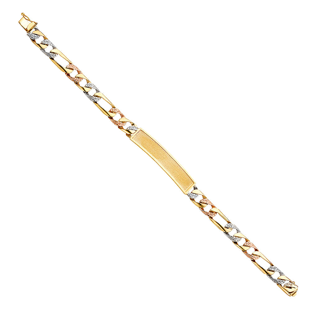 Men’s ID Bracelets - 14K GOLD - AB369