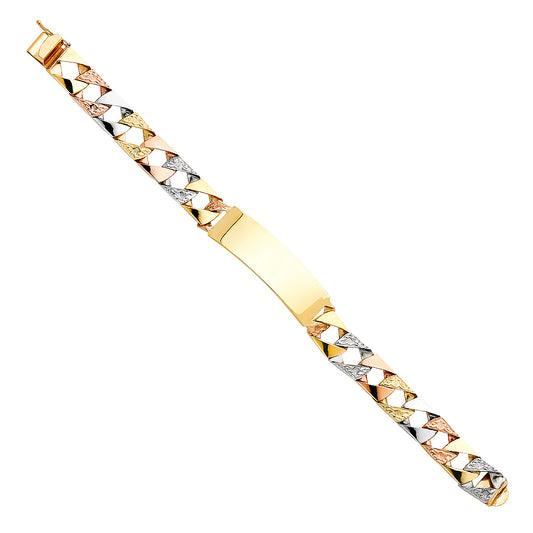 Men’s ID Bracelets - 14K GOLD - AB371