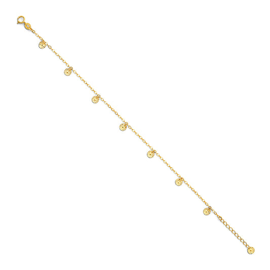 Fancy Bracelets & Anklets - 14K GOLD - AB38
