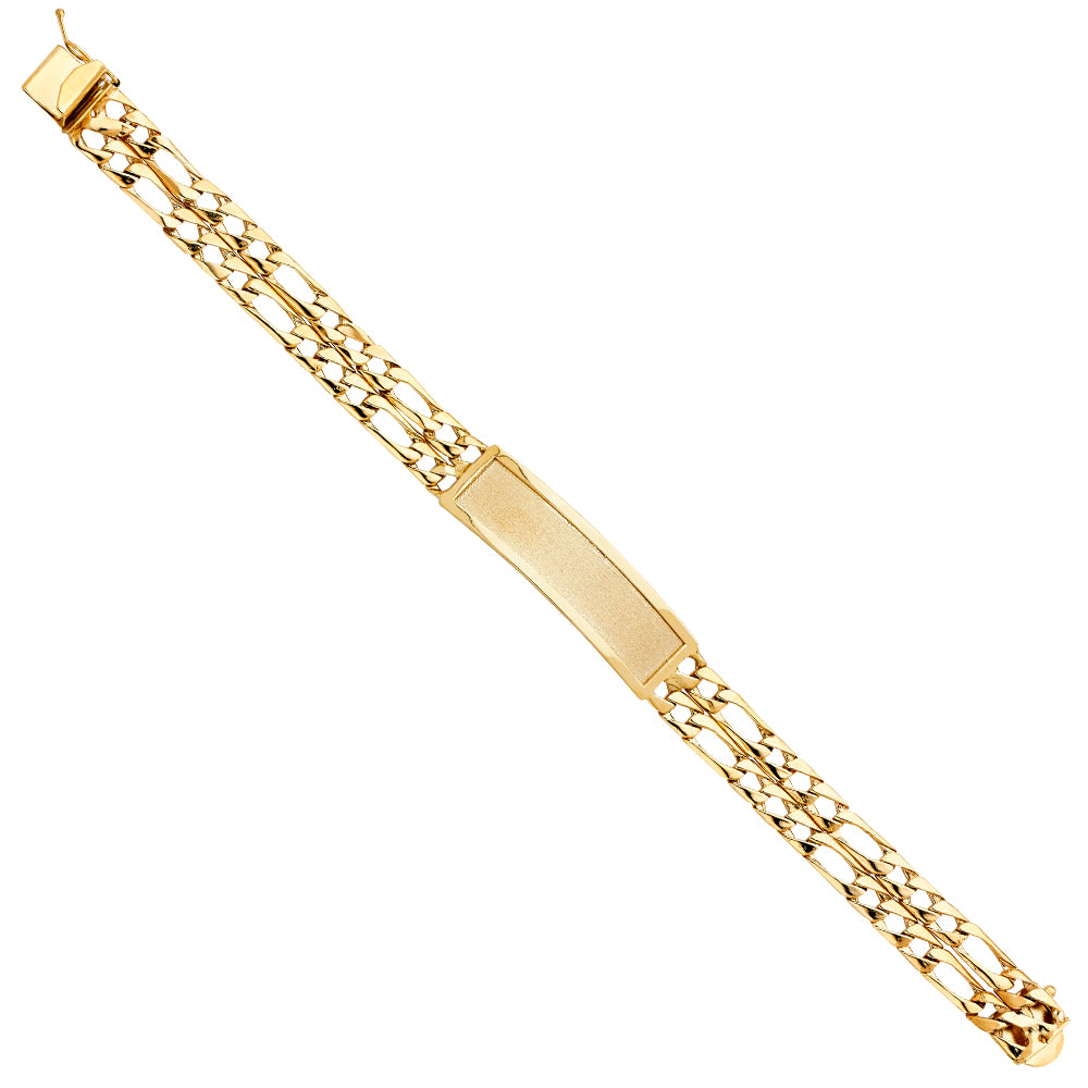 Men’s ID Bracelets - 14K GOLD - AB392