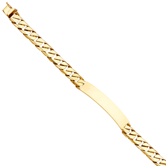 Men’s ID Bracelets - 14K GOLD - AB432