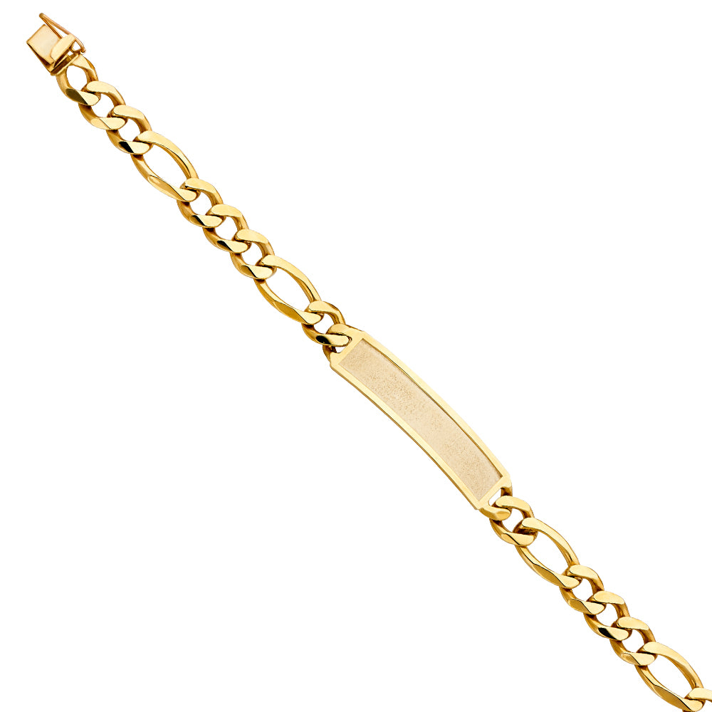 Men’s ID Bracelets - 14K GOLD - AB440