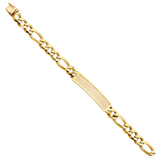 Men’s ID Bracelets - 14K GOLD - AB440