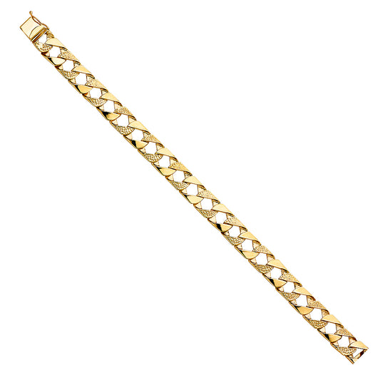 Men’s Bracelets - 14K GOLD - AB454