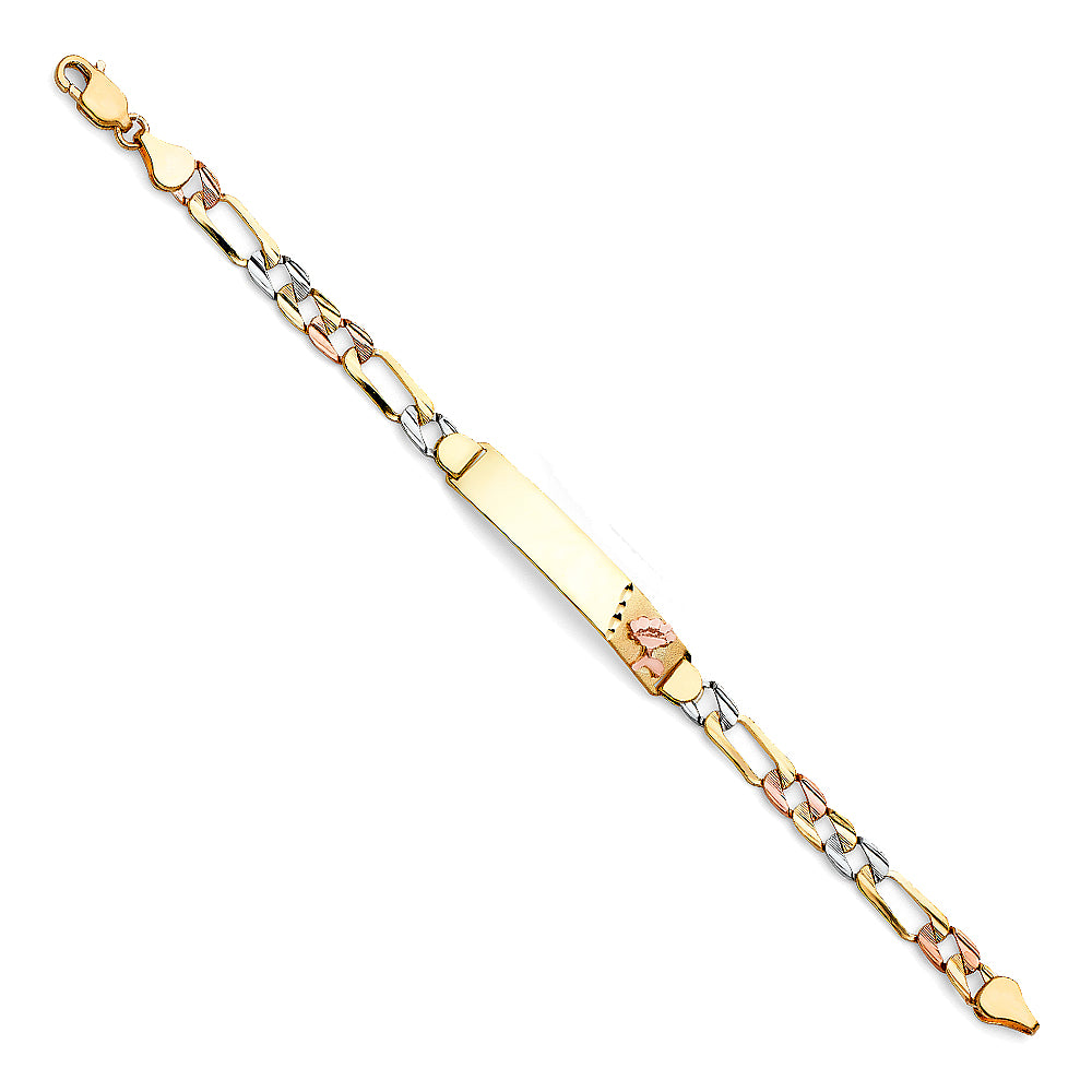 Link ID Bracelets - 14K GOLD - AB470