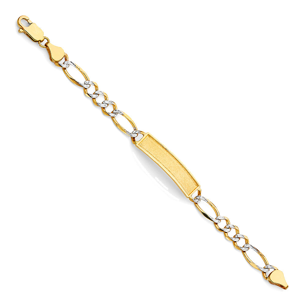 Link ID Bracelets - 14K GOLD - AB471